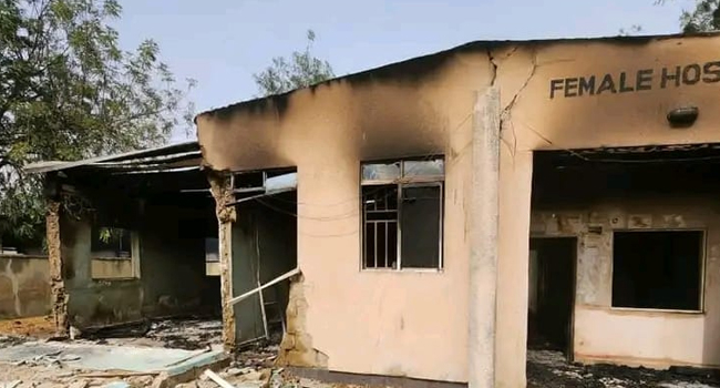 300-level Student Dies, 3 Injured As Fire Guts FUGA Hostel 1 fire yobe
