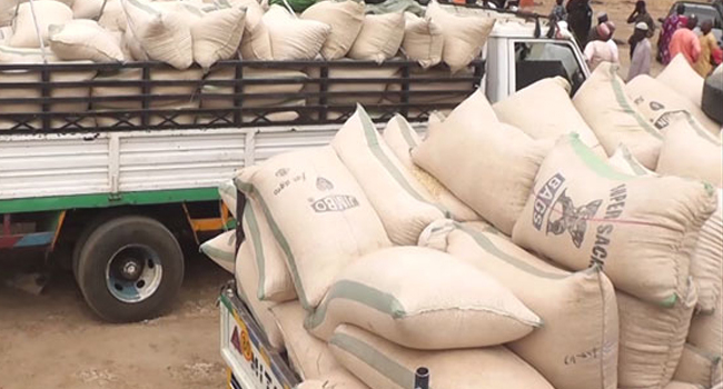 Customs Releases 15 Trucks Of Seized Grains In Sokoto 1 grains