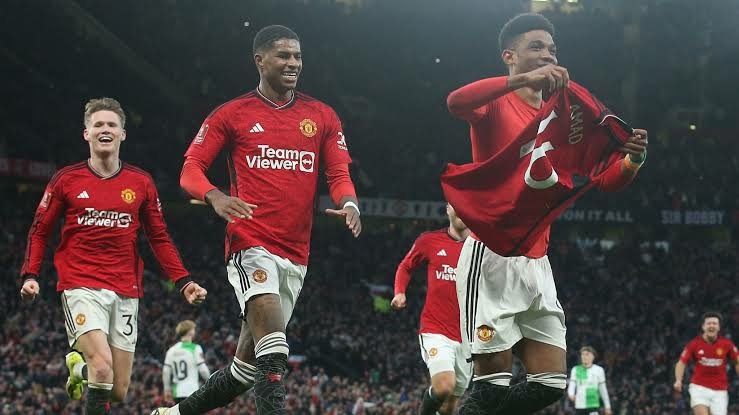 FA Cup: Man Utd Shock Liverpool To Reach Semifinals 1 man u