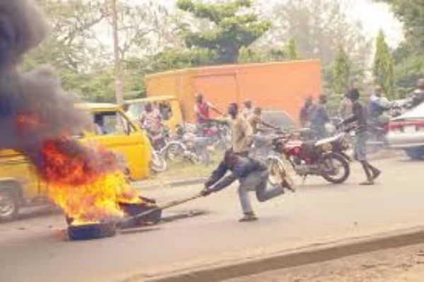 Commercial Tricycle, Motorcycle Riders' Protest Claims 4 Lives In Delta 1 okada3