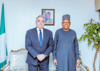 PICTORIAL: VP Shettima Returns, Meets US Deputy Secretary Campbell At Abuja Airport
