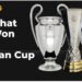 Clubs That Have Won Every European Cup