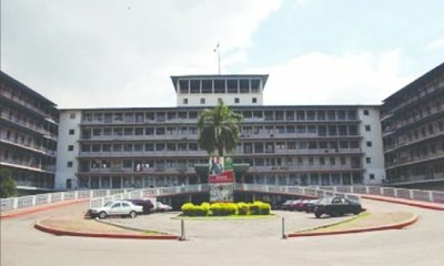 Front view of University College Hospital Ibadan Nigerias premier tertiary hospital 400x240 1
