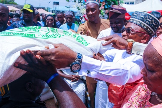 Governor Ododo Flags Off Distribution Of Food Palliatives 1 Governor Ododo Flags Off Distribution Of Food Palliatives