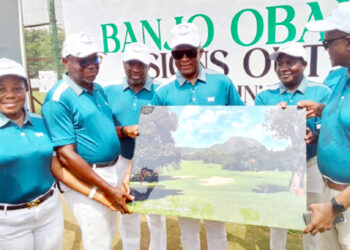 Tinubu Tees Off 2024 IBB Golf Club Captain’s Cup, Pledges Commitment To Sports Devt