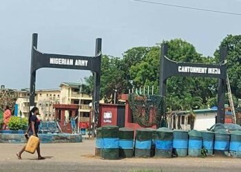 Lagos Residents Panic As Explosion Rocks Ikeja Cantonment