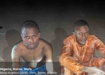 PICTORIAL: Troops Nab 6 Boko Haram Logistics’ Suppliers In Borno