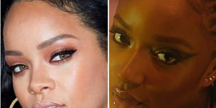 L-R: Rihanna and Ayra Starr