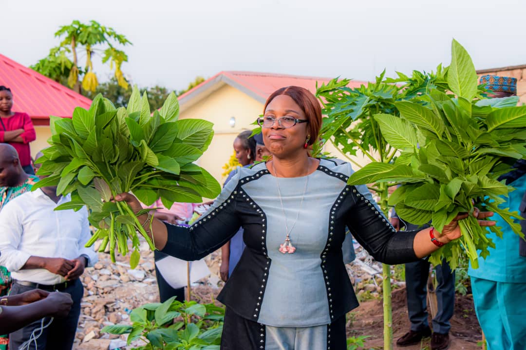 Oyebanji’s Wife Urges Ekiti Women To Embrace Vegetable Farming