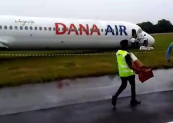 NSIB Begins Probe Of Dana Aircraft Runway Excursion At Lagos Airport