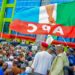 PICTORIAL: Excited Ganduje Addresses Supporters, Says Tinubu 'll Remain President Beyond 2027 5 PICTORIAL: Excited Ganduje Addresses Supporters, Says Tinubu ‘ll Remain President Beyond 2027