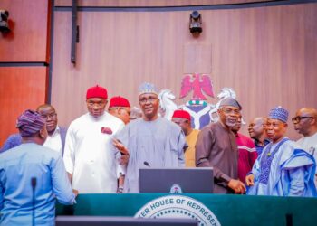 PICTORIAL: Gbajabiamila Joins Speaker Abbas, Kalu To Inspect Renovated House Chamber 
