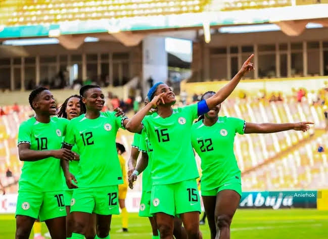 Paris 2024 Race: Super Falcons Off To South Africa Sunday After 1-0 Slim Victory In Abuja 1 IMG 6311