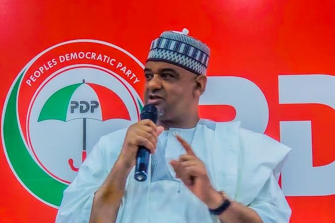 JUST-IN: PDP Caucus Endorses Damagum To Continue As Acting PDP Chairman 1 IMG 6463