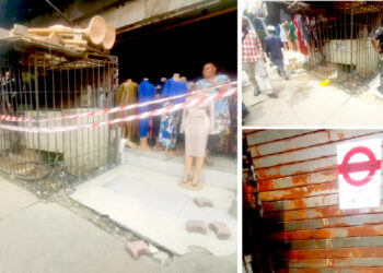 Lagos Seals Shops On Martins Street Over Safety Violations