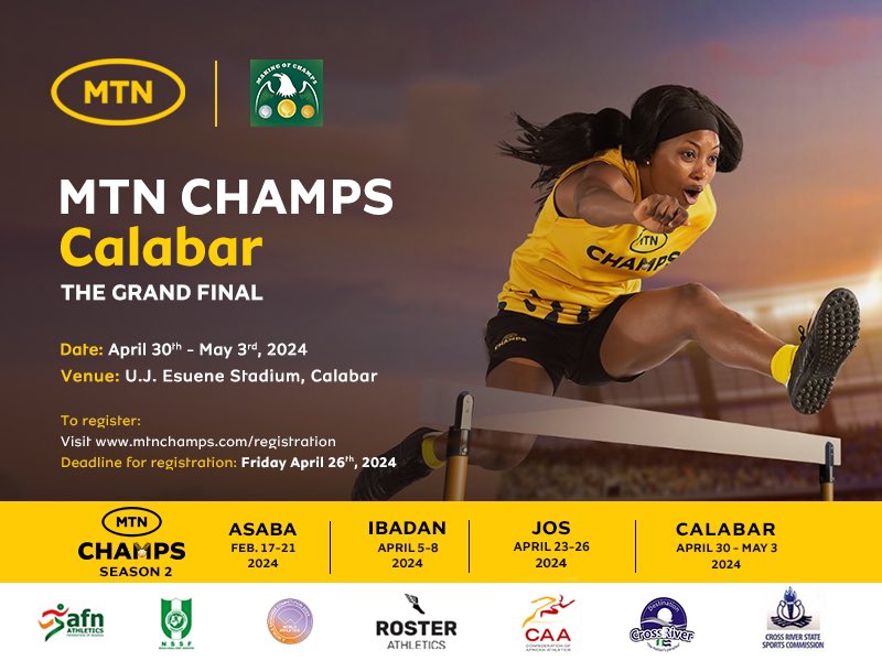 8000 Athletes To Participate In MTN Champs Season 2 Tournament In Calabar - Vimarsana News