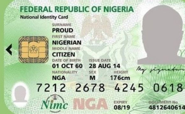 Nigerians Want Proposed National ID Cards Unified 1 NIMC ID card