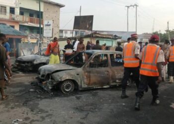 One Dies, Cars, Properties Burnt In Ogun Gas Tanker Explosion