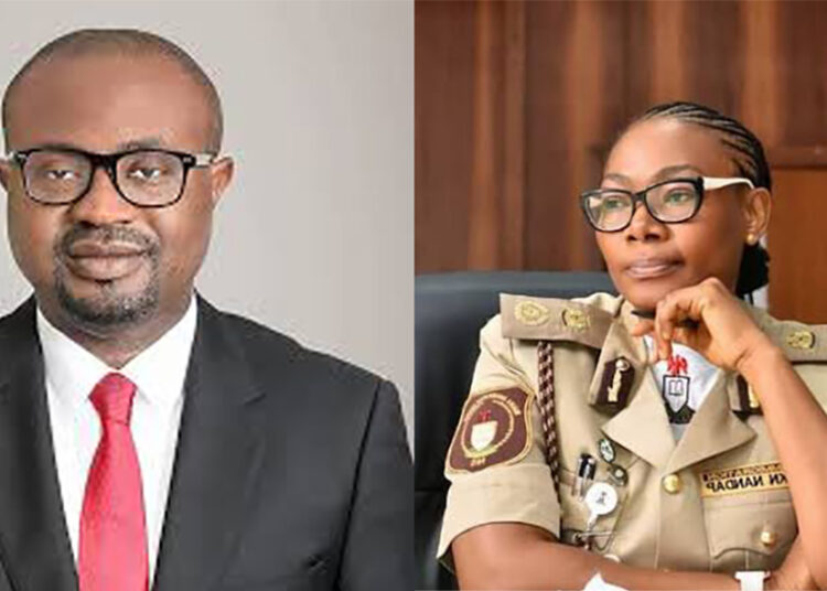 Minister of Interior, Olubunmi Tunji-Ojo; Kemi Nana Nandap