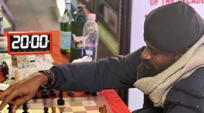 GWR: Onakoya Braves Stomach Upset To Continue Record-breaking Chess Marathon 1 Onakoya
