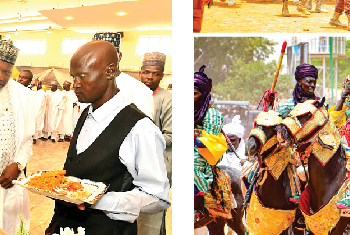 Governor Inuwa,  Emir Abubakar, Others  Observe Eid el-Fitr Prayer