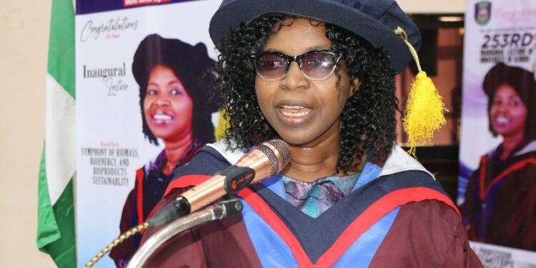 UNILORIN Don Produces Biodiesel From Egg Shells 1 Temitope Elizabeth Odetoye