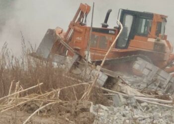 PICTORIAL: FCTA Arrests 8 Land Grabbers, Reclaims Hectares In Gosa District