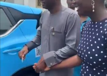 Gov Sanwo-Olu Honours London-Lagos Solo Car Rider With New Car, House, Others