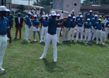 Tinubu Tees Off 2024 IBB Golf Club Captain’s Cup, Commits To Sports Dev’t