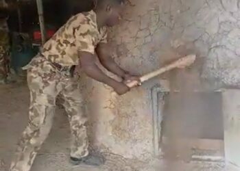 PICTORIAL: Troops Uncover Terrorists’ Bread Factory In Borno