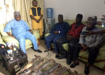 PICTORIAL: 7 Repentant Bandits Renounce Violence, Surrender Weapons In Plateau