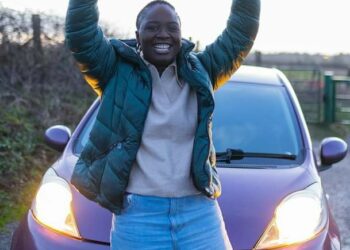 Woman Arrives Lagos By Road After 68 Days Of Driving From UK