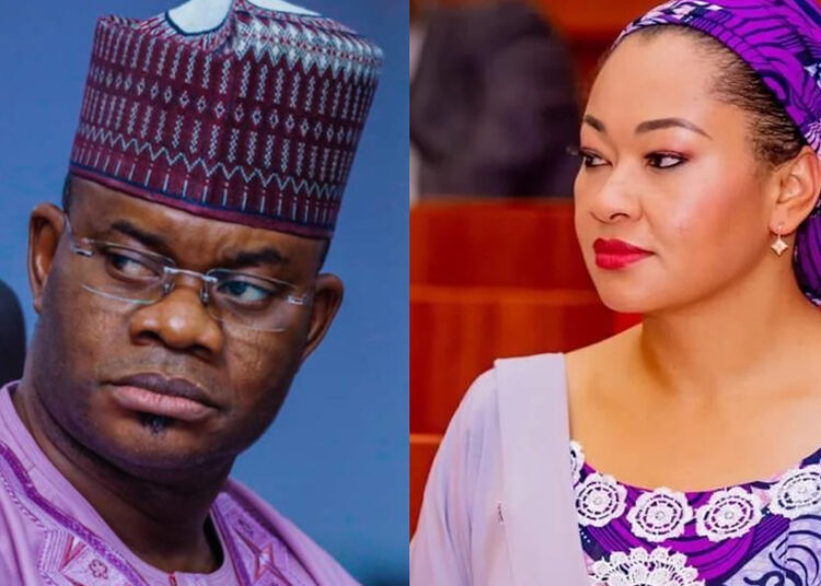 Yahaya Bello, Senator Natasha