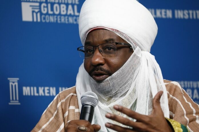 Greed, Corruption Greater Sins Than Unlawful Sex, Gambling - Sanusi 1 Sanusi Lamido Sanusi, emir of Kano and former Nigerian central bank governor, speaks during the Milken Institute Global Conference in Beverly Hills, California, U.S., on Tuesday, April 30, 2019. The conference brings together leaders in business, government, technology, philanthropy, academia, and the media to discuss actionable and collaborative solutions to some of the most important questions of our time. Photographer: Patrick T. Fallon/Bloomberg via Getty Images
