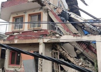 2-storey Building Collapses During Downpour In Lagos