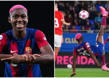 Nigeria’s Oshoala Wins UEFA Women’s Champions League Goal Of The Season