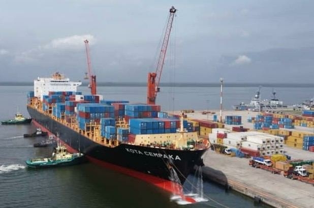 Onne Multipurpose Terminal Receives Largest Container To Visit Eastern Ports 1 IMG 20240506 WA0081