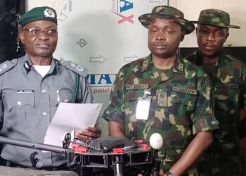 Customs Hands Over Confiscated Fake US Dollars, 148 Drones To EFCC, Army