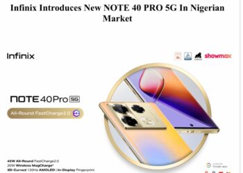 Infinix Introduces New NOTE 40 PRO 5G In Nigerian Market