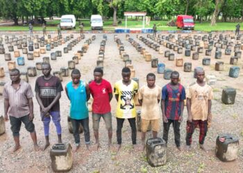 PICTORIAL: Army Busts Nigerian Syndicate Supplying Fuel To Rebels In Cameroon