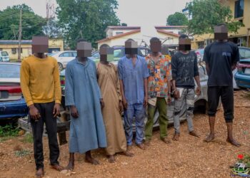 Police Arrest 7 For Dismantling Stolen Car For Resale In Kwara