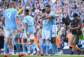 Man City Beat West Ham 3-1 To Win Historic 4th Consecutive Title 
