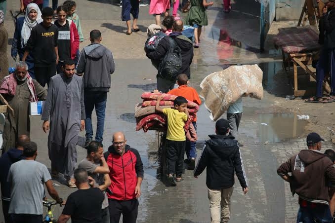 Struggle For Palestinian Statehood As The Defining Liminal Moment Of Our Time 1 Palestinians Flee Rafah