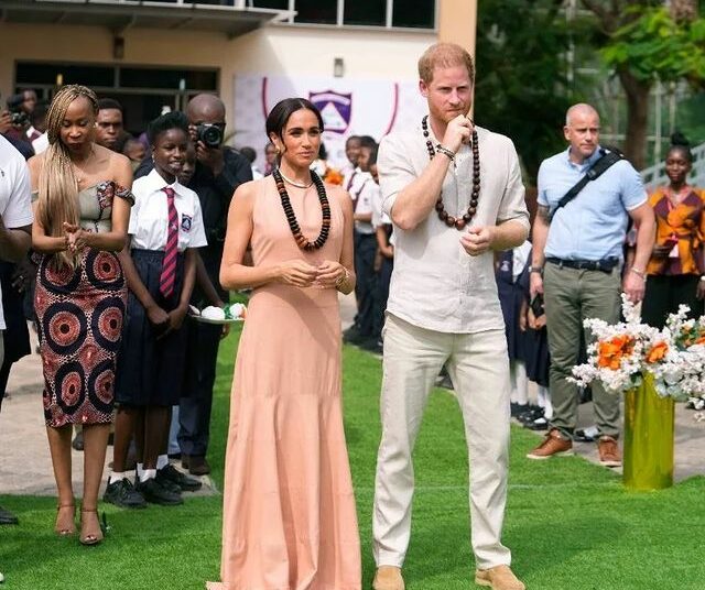 Prince Harry and Meghan arrives Nigeria for the Invictus Games