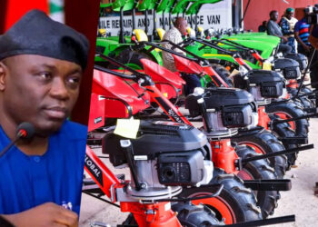 Taraba Gov Distributes 250 Tractors To Mark 1 Year In Office