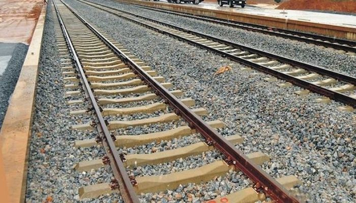 The rail line
