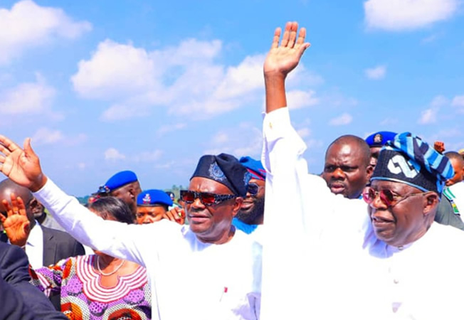 Wike Redefining Leadership In Nigeria, Says Tinubu 1 Tinubu visits Wike in Rivers
