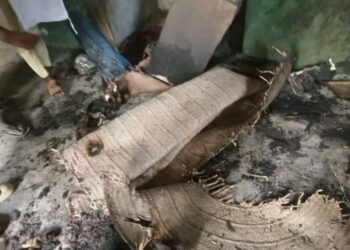JUST-IN: Unknown Arsonist Sets Mosque On Fire, Locks Up Worshippers In Kano