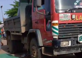 Woman Hit By Okada Crushed To Death By Moving Truck In Ogun