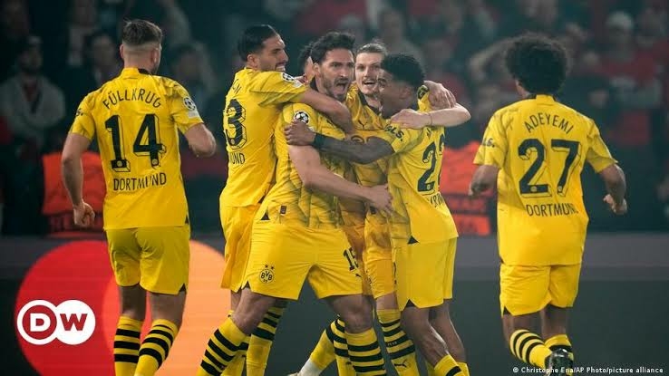 11 Years After, Dortmund Beat PSG To Reach First Champions League Final 1 dortmund